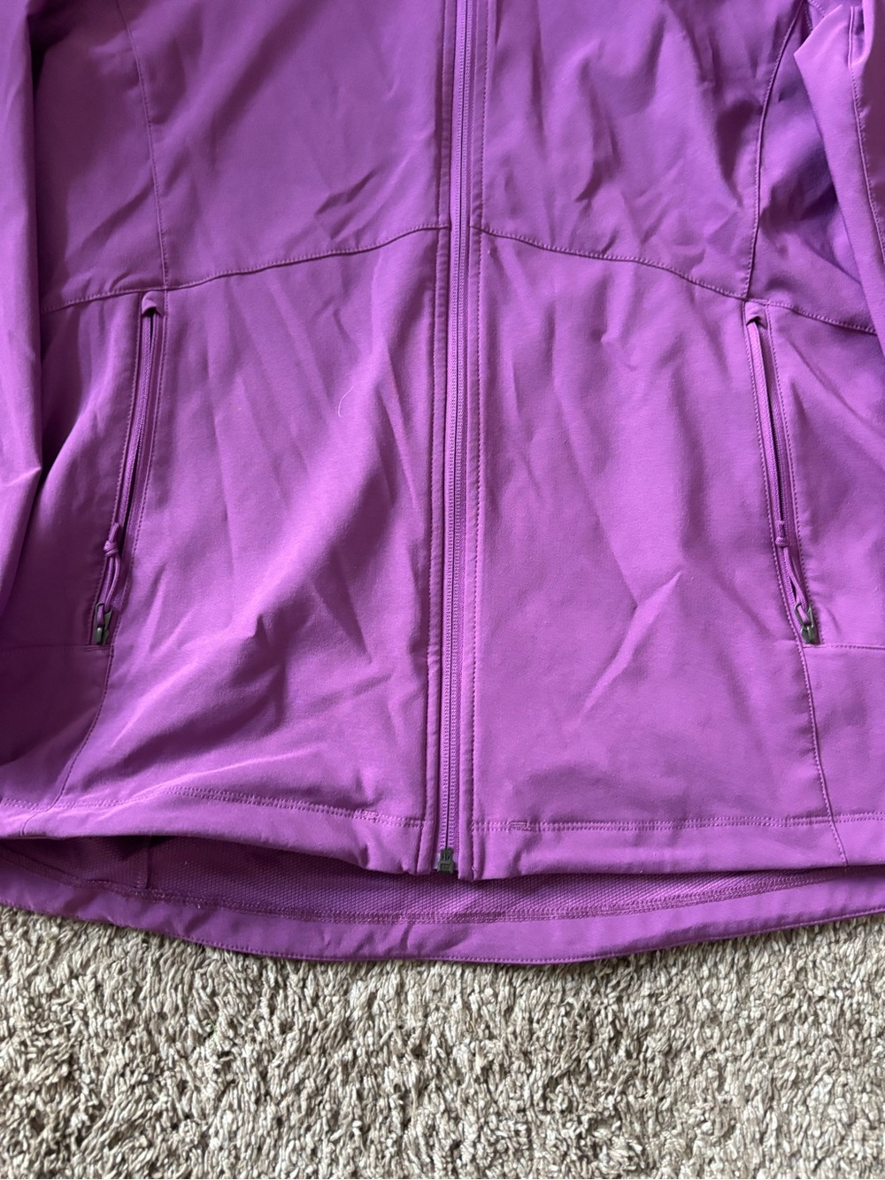 The North Face Women's Hooded Utility Jacket in Purple - Picture 4 of 5